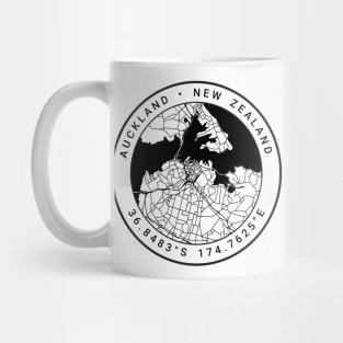 Auckland Map Mug